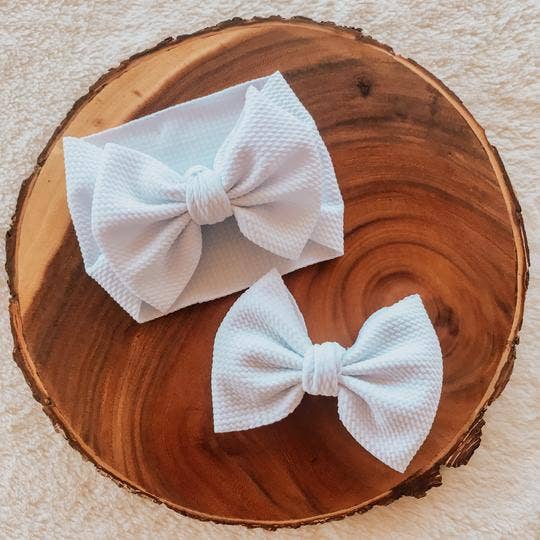 Little Royal Designs – Engroshandel Pandebånd - Baby – Klassisk Hvid1