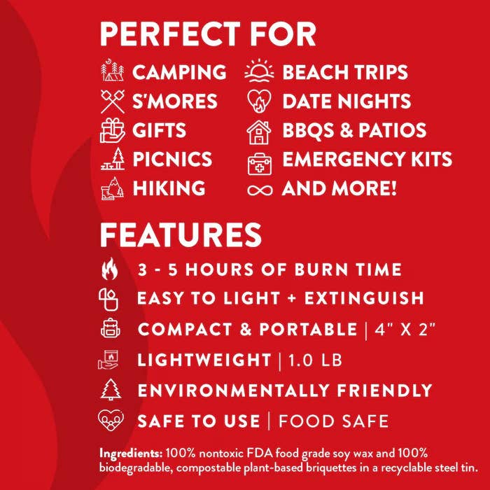 City Bonfires - Portable Fire Pits - Vente Foyer - Pack S'mores Night - Édition limitée Merry Christmas13