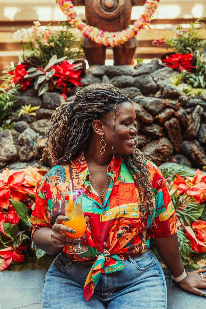 Park Candy - Wholesale Button Down Shirt - Unisex - Tiki-a-Go-Go Aloha Shirt1