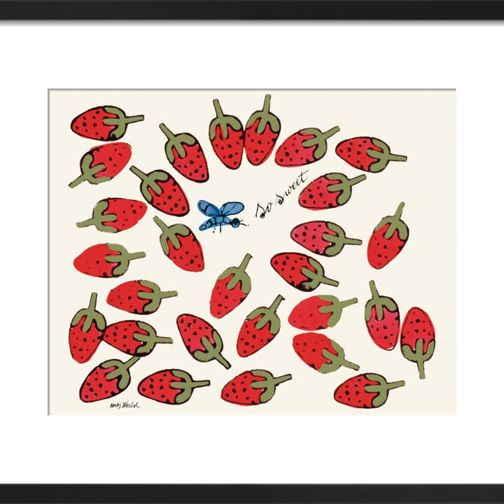 So Sweet, c. 1958 Framed Art Print by Andy Warhol for wholesale by The Art Guys