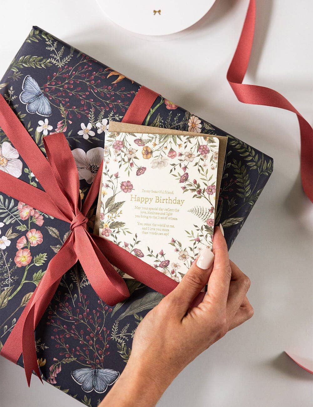 Bespoke Letterpress - Wholesale Birthday card - To My Beautiful Friend - Happy Birthday2