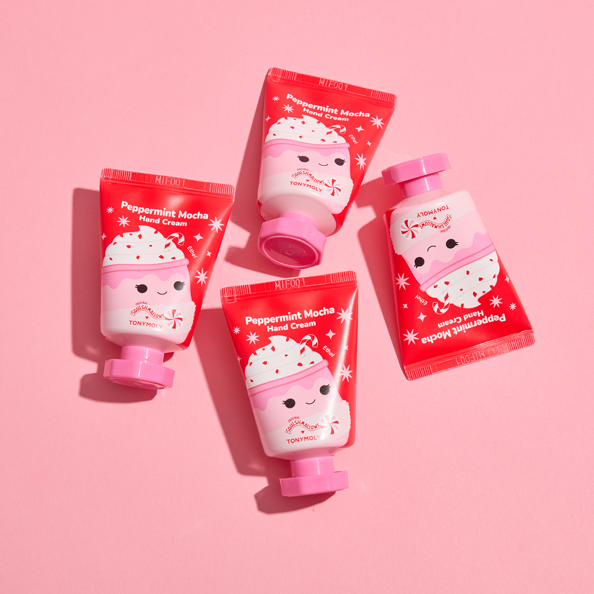 TONYMOLY - Wholesale Hand Cream/Lotion - TONYMOLY x Squishmallows Holiday Hand Creams4