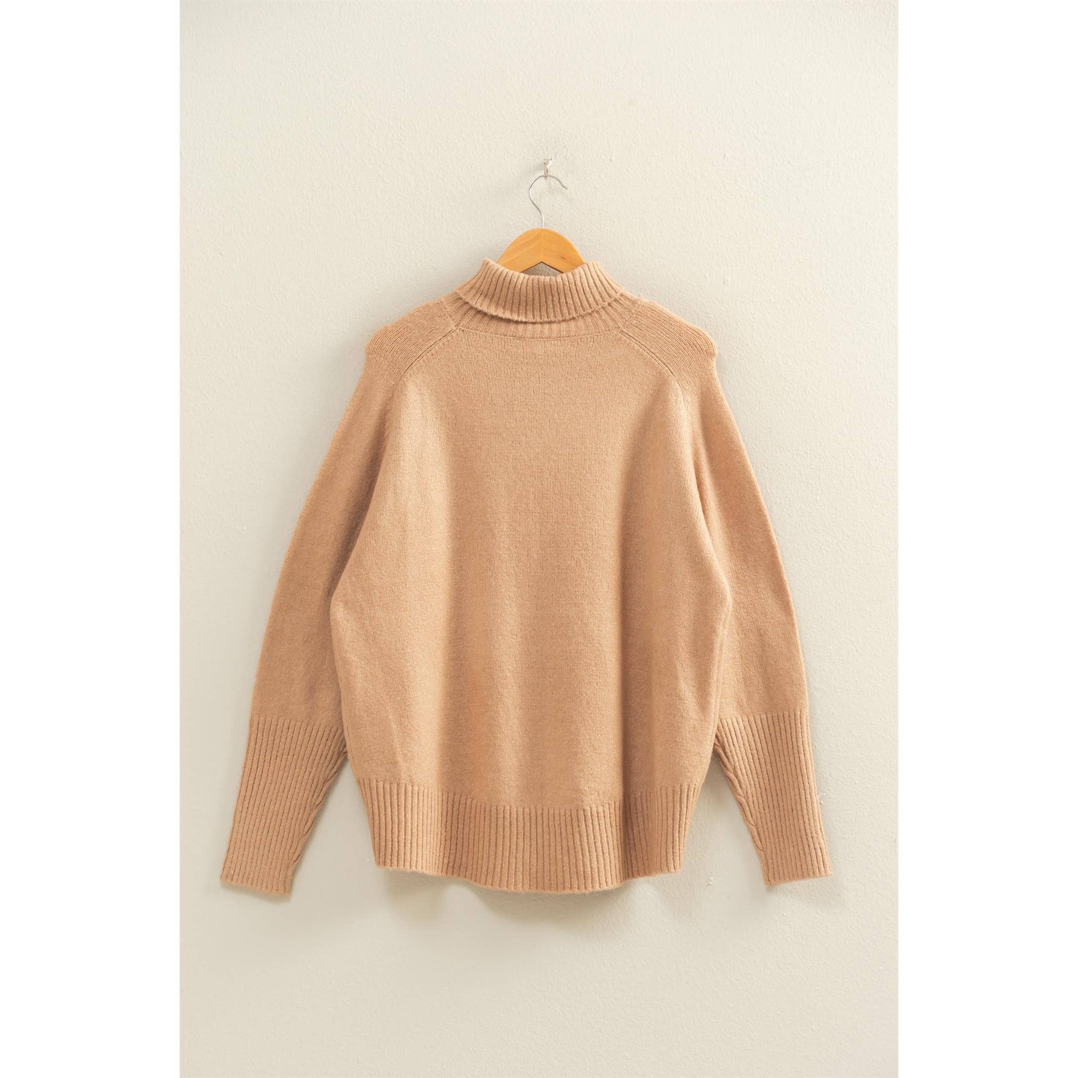 HYFVE - Wholesale Pullover-trui - Dames - Oversized hoog-laag coltrui20