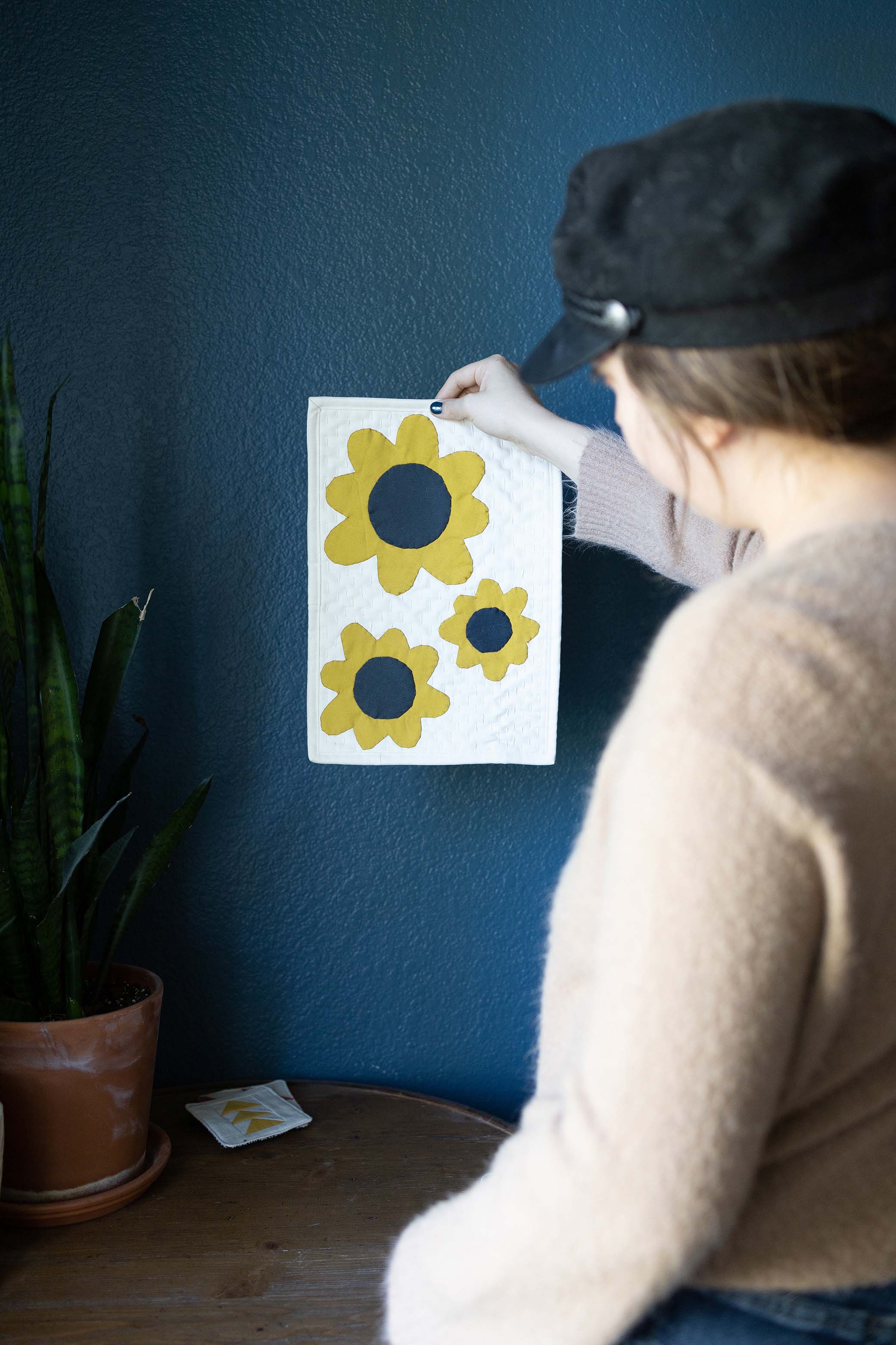 it's all in the stitch - Wholesale Craft Sewing Kit - Simple Flowers DIY Sewing Kit6