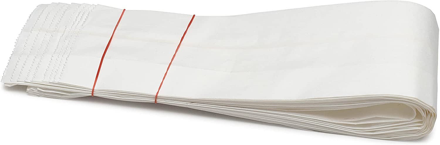 EcoQuality – wholesale Food storage wrap/bag – Plain White Paper Bread Bag - Bakery Bag, Long Bread Bags1