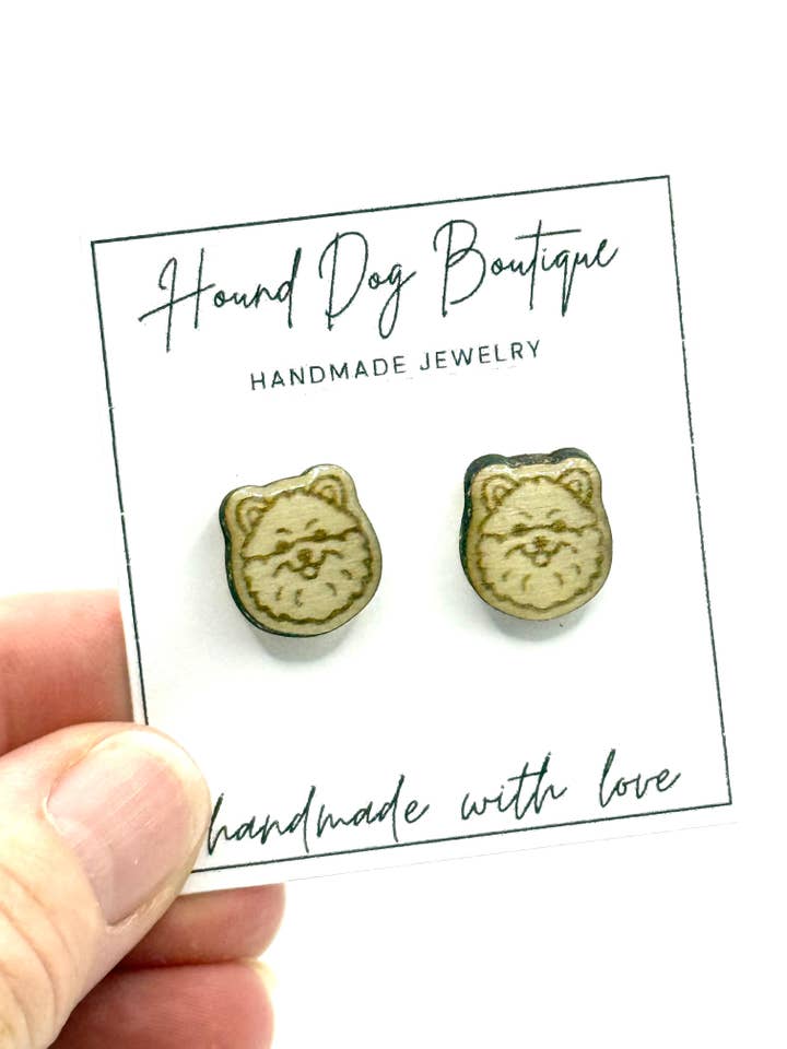 Pommersche Ohrringe für den Großhandel von Hound Dog Boutique