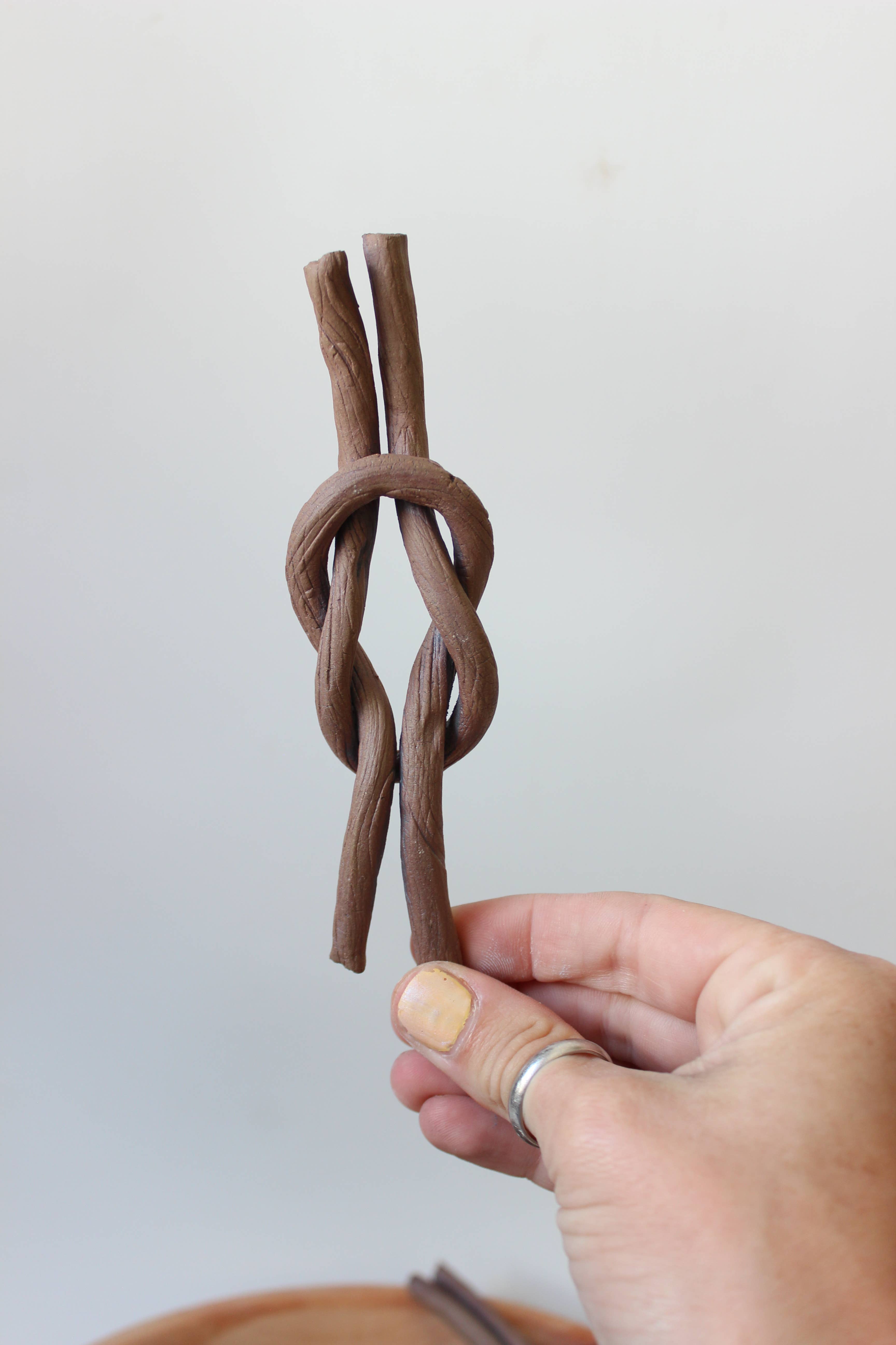 Cold Mountain Ceramics - Wholesale Decorative Tabletop Object - Ceramic Wood Knots8