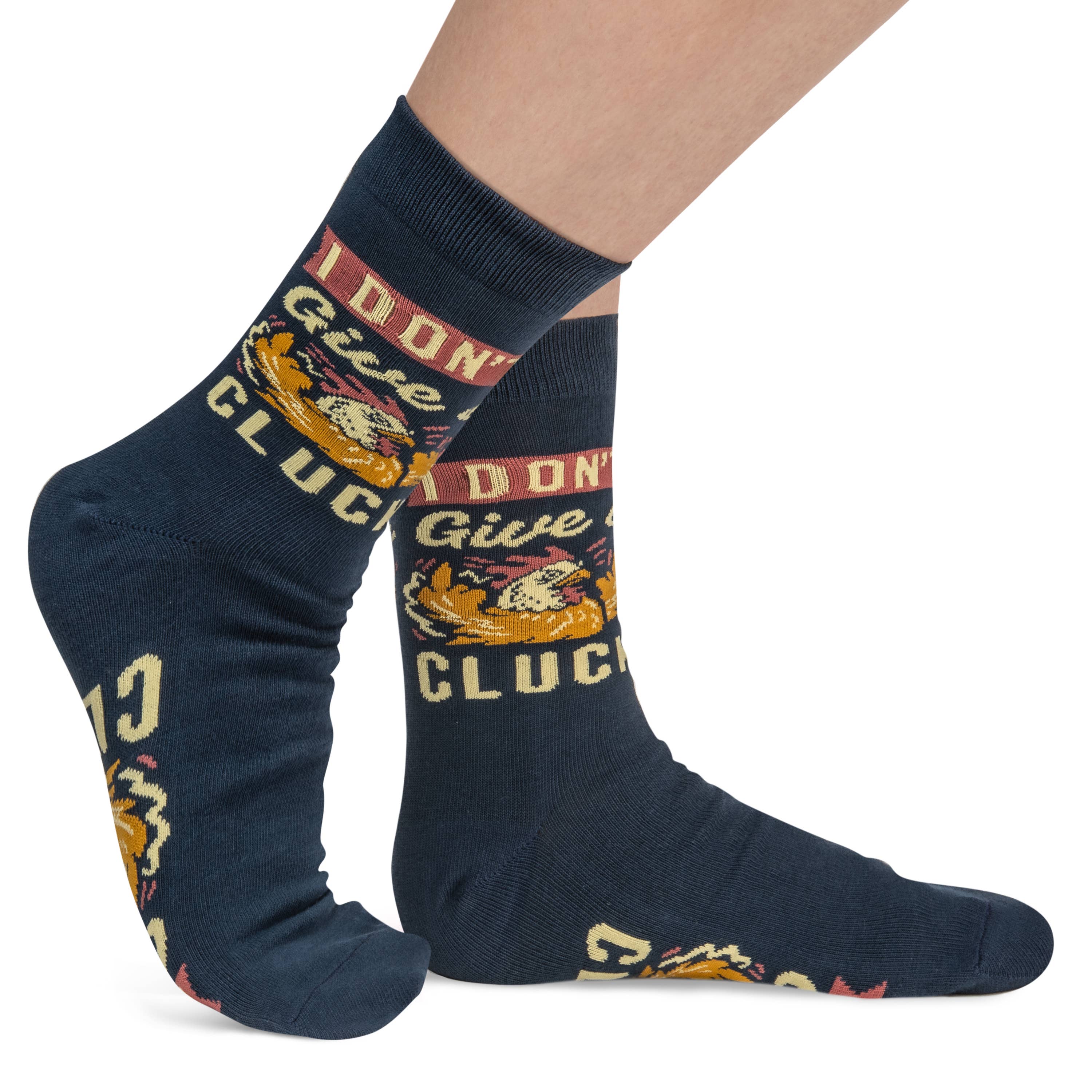 Lavley - Wholesale Socks - Unisex - I Don't Give a Cluck Chicken Socks2