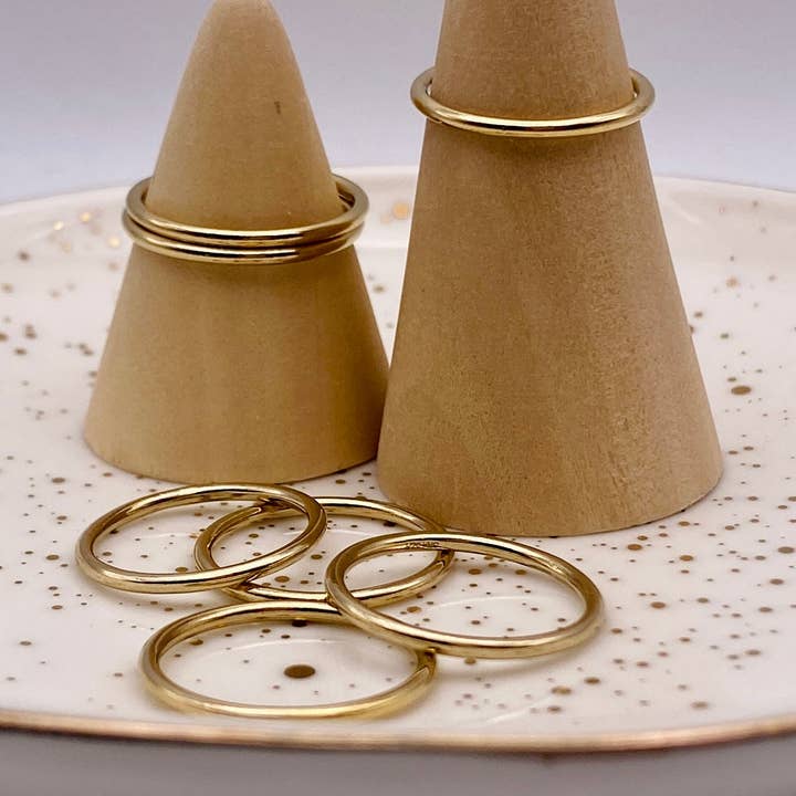 Simple Band Stackable Ring for wholesale by Day Made Designs