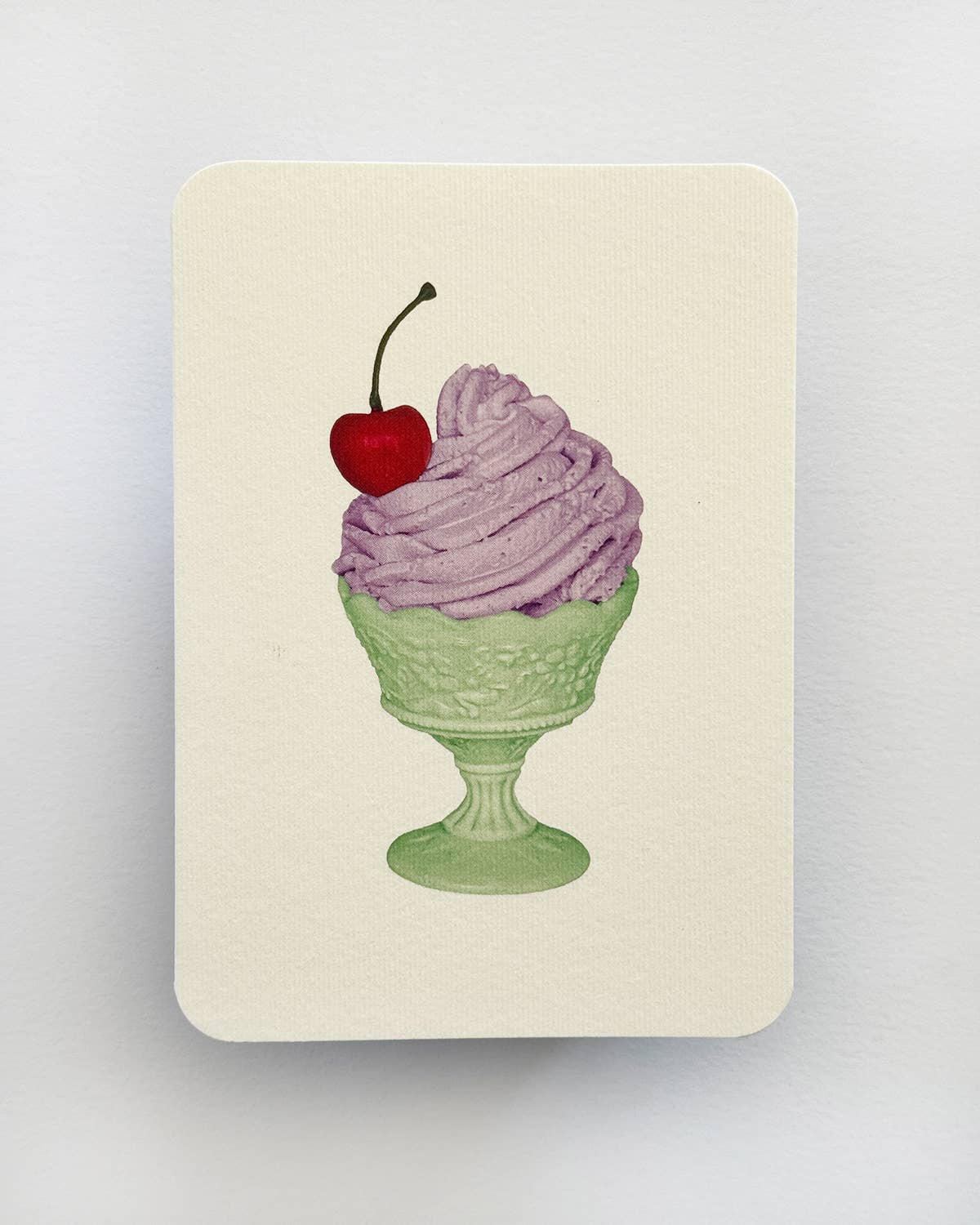 Canonbury Press – wholesale Birthday card – Lavender Chantilly Cream Greeting Card | Birthday Card