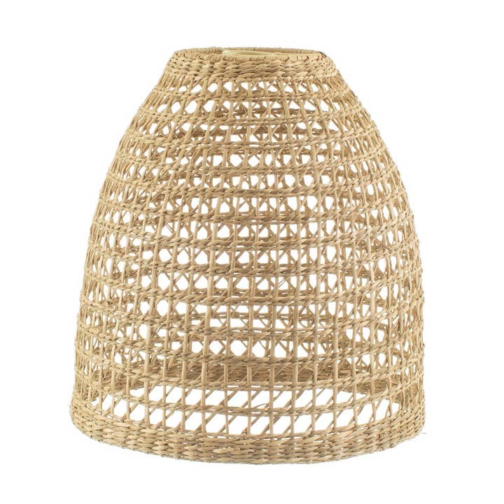 Woven Seagrass Lampshade for wholesale by Sass and Belle