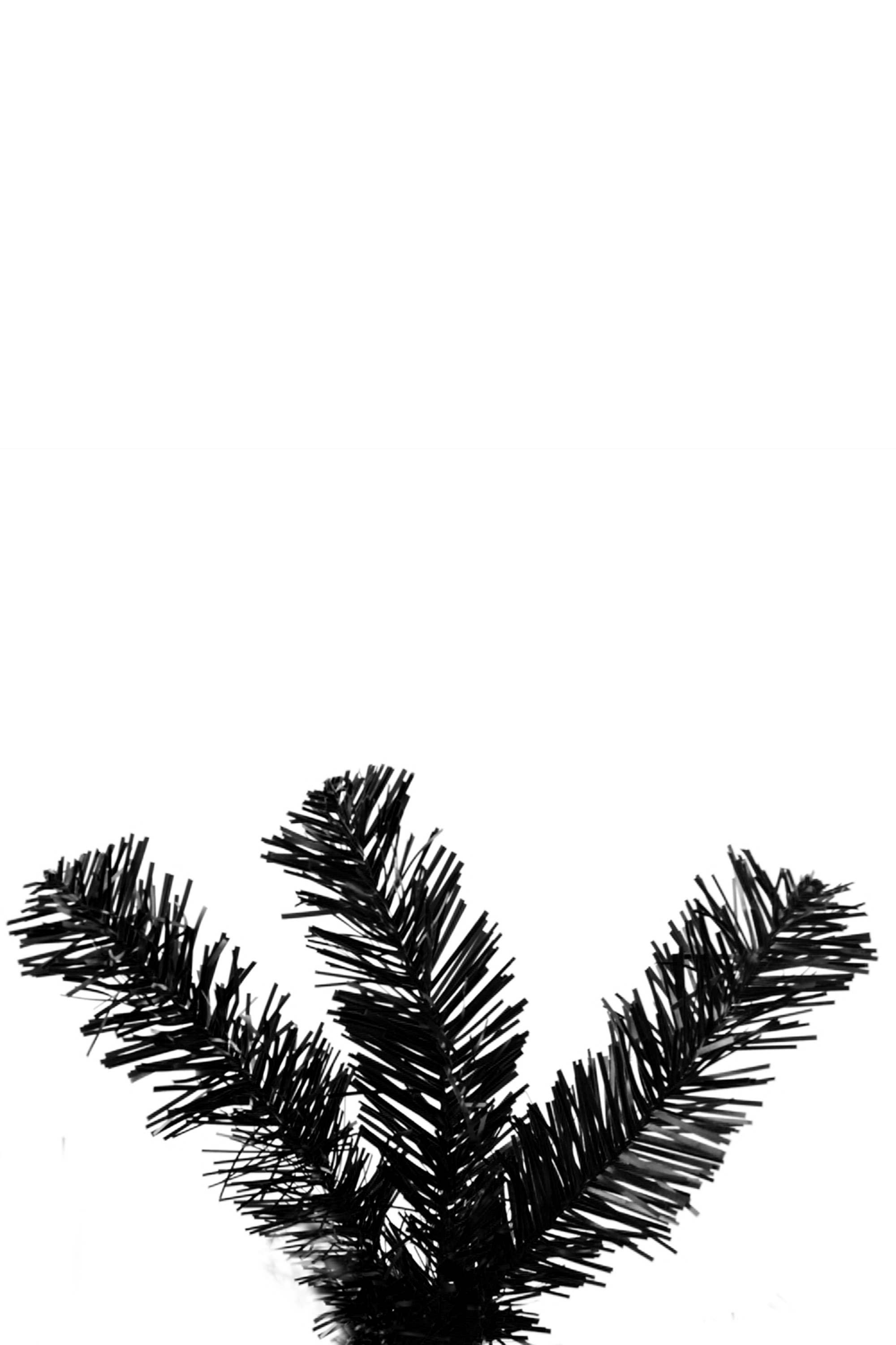 Perfect Holiday - Wholesale Artificial Christmas Tree - Black PVC Christmas Tree - OPEN BOX2