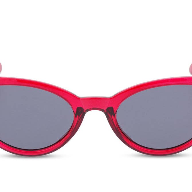 Lunettes de soleil Betty Cat Eye - Rose Crystal pour la vente par Retropeepers Ltd