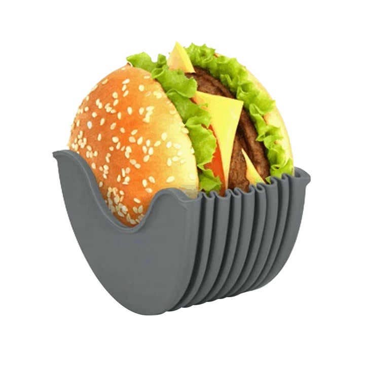 VIGOR - Wholesale Kitchen Tool/Gadget - Perfect Gift Retractable Fixed Box Hamburger Holders for Bur11