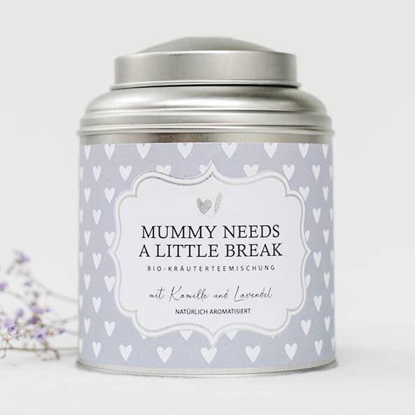 „Mumie har brug for en lille pause“ økologisk te for engroshandel hos Bake Affair GmbH