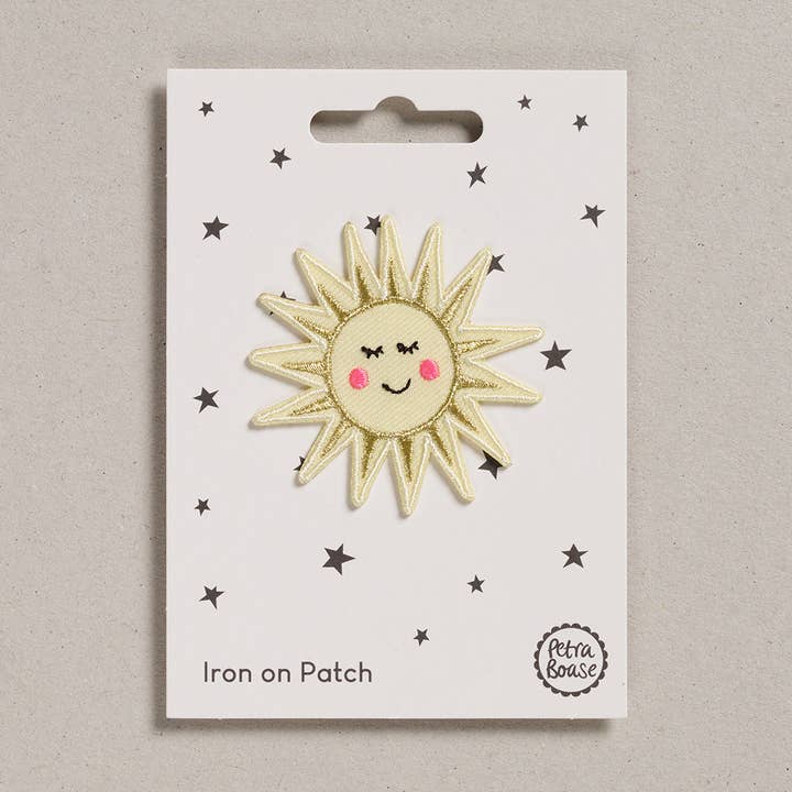 Iron on Patch - Pack of 6 - Sunshine for wholesale by Petra Boase Ltd