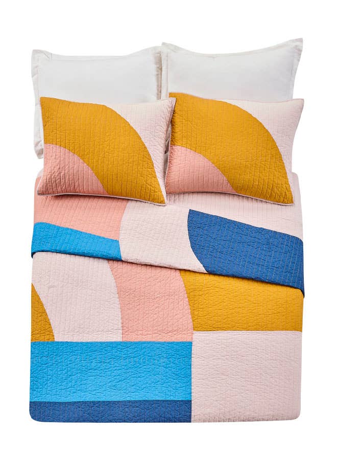 Peking Handicraft - Vente Parure de lit - Ensemble de courtepointe 3 pièces Modshapes - Esperluette9