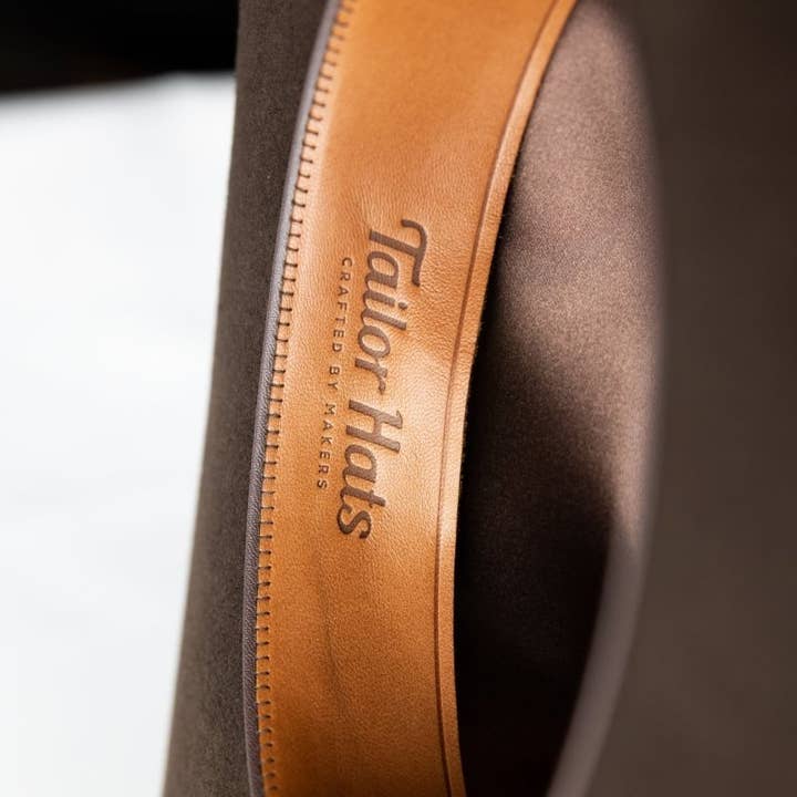 Tailor Hats - Wholesale Cowboy Hat - Unisex - TH7: Tobacco Dark Brown Cowboy Hat4