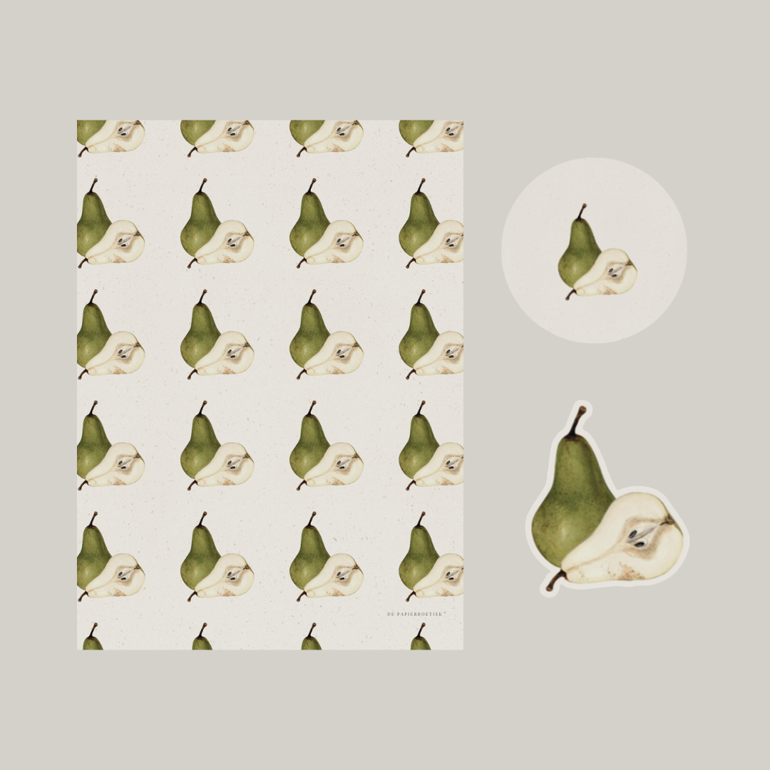 De Papierboetiek - Wholesale Stationery/Notecard Set - Stationery box | pears3
