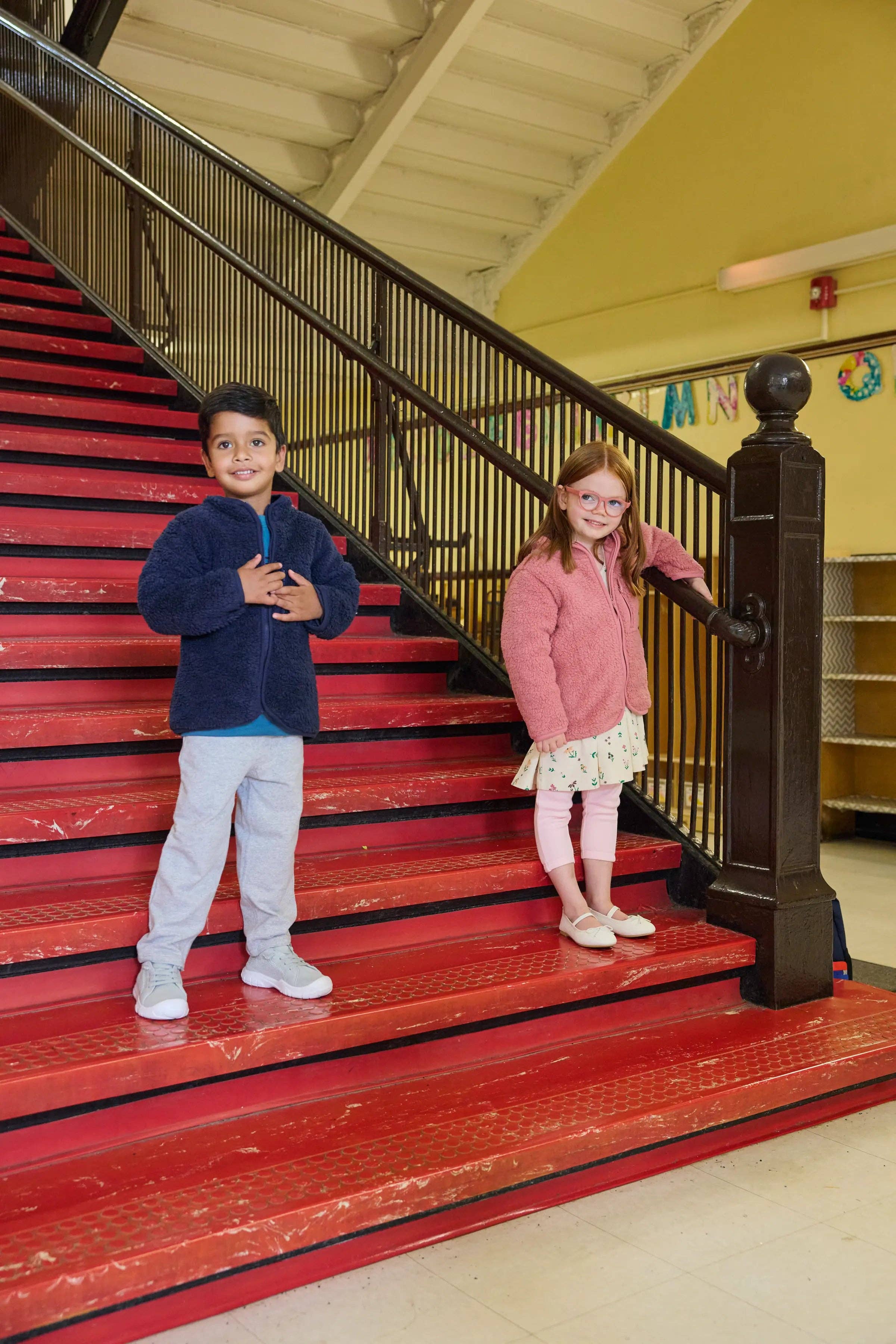 Monica + Andy – wholesale Jacket – Child – Sherpa Jacket_Navy5