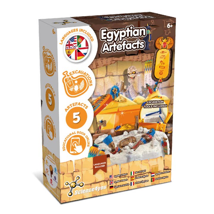 Egyptian Excavations (Educational Toy for Kids 7 Languages) for wholesale by Science4you