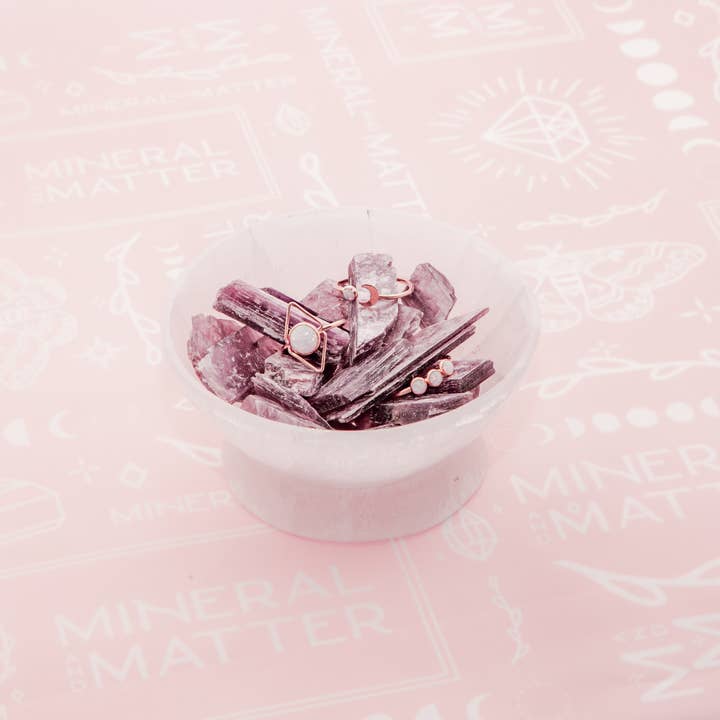 Mineral and Matter - Venta al por mayor Anillos grandes/de cóctel - anillo de ópalo deco anillo art déco triángulo piedra de ópalo grande5