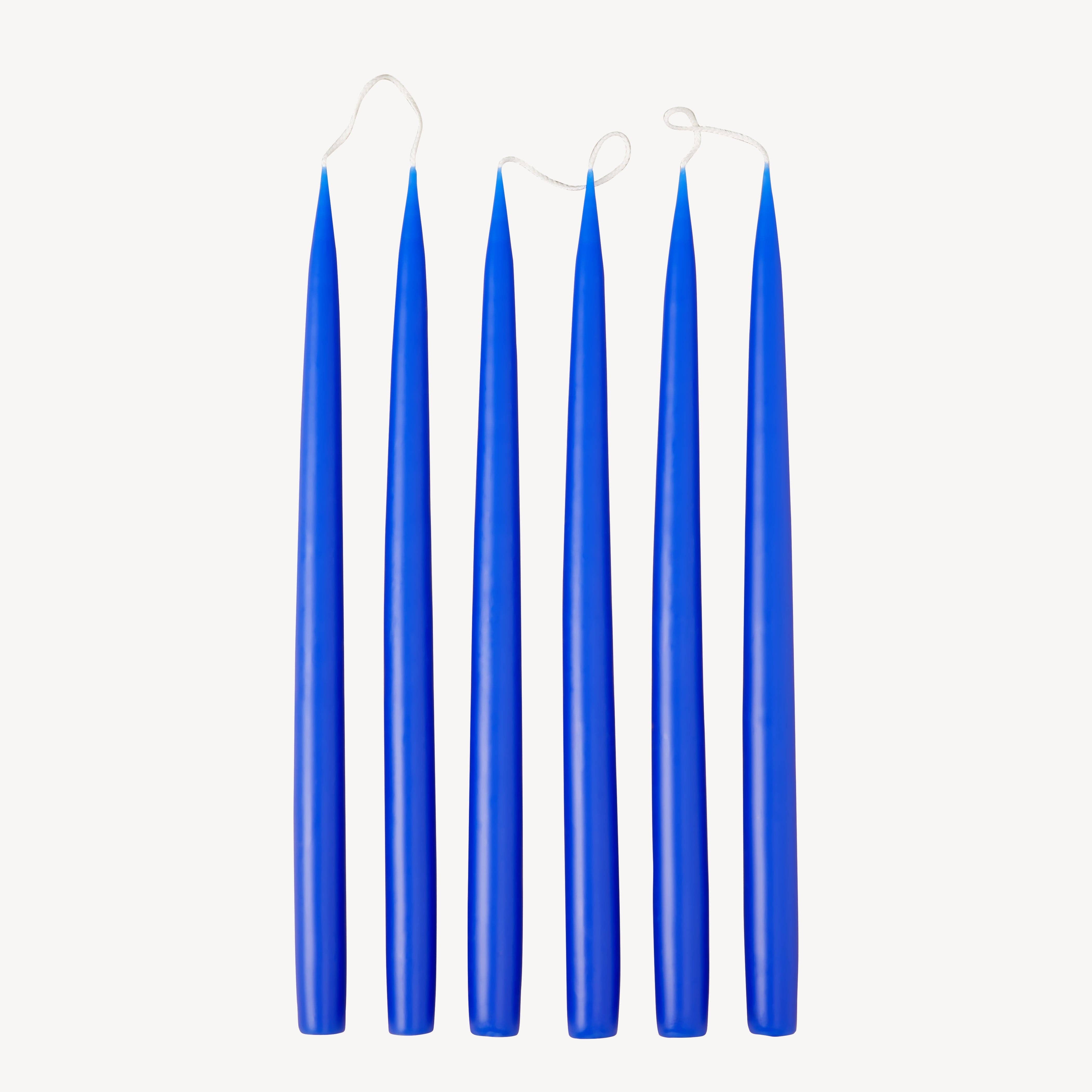 Candle Flair – wholesale Tapered candle/candlestick – Taper 35 - Cobalt Blue0