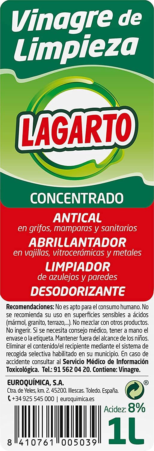 Lagarto - Wholesale Multi-Surface Cleaner - Concentrated Household Cleaner - Cleaning Vinegar1