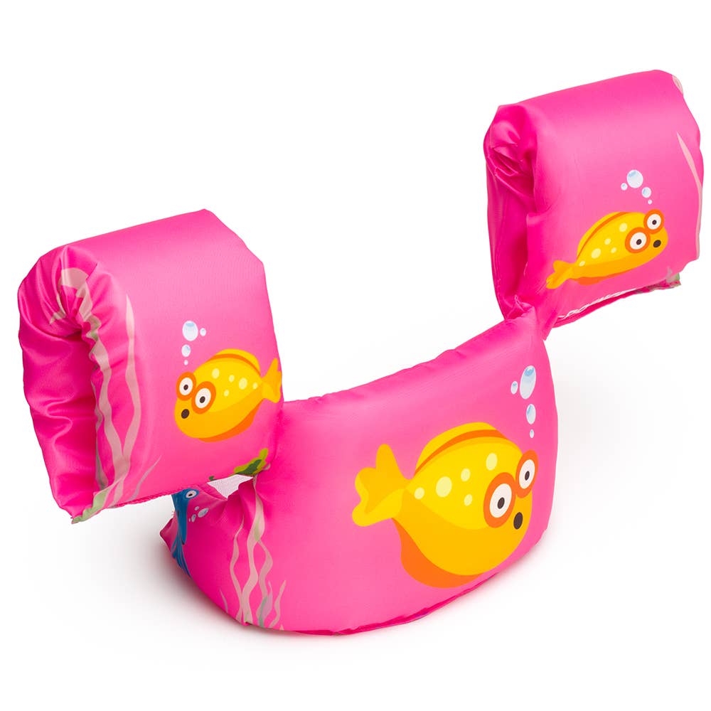 New Bounce – Engroshandel Legetøj til stranden/poolen - Børn og baby – Puddle Jumper Svømmevest med Arm Floats2