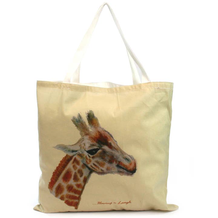 Sac à bandoulière - Girafe (British Artists Design) pour la vente par Black Ginger