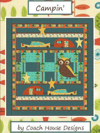 Padrão Colcha Campin' por atacado de Coach House Designs