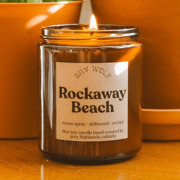 Shy Wolf Candles – Vela em jarro/copo por atacado – Praia de Rockaway0