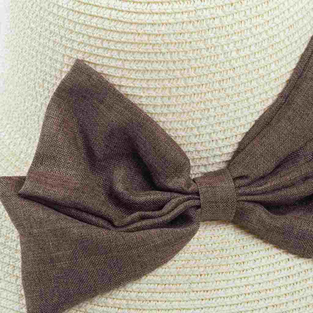 Creaciones Meng - Wholesale Straw Hat - Women's - Sra's hat with bow detail2