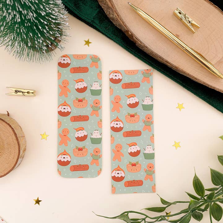 Christmas Treats - Bookmark for wholesale by Laurel Mae Art