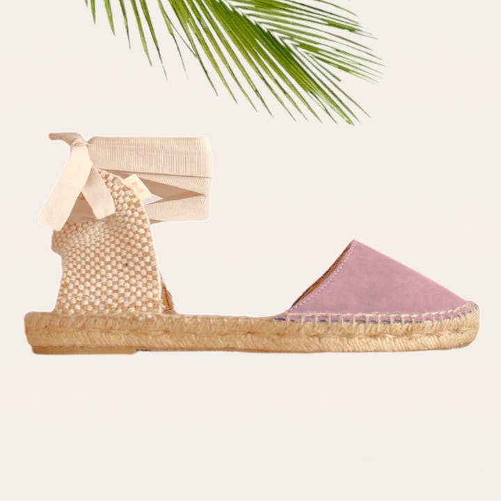 Las Mediterraneas - Wholesale Sandals - Women's - Flat suede espadrilles for women - Size 35 to 458