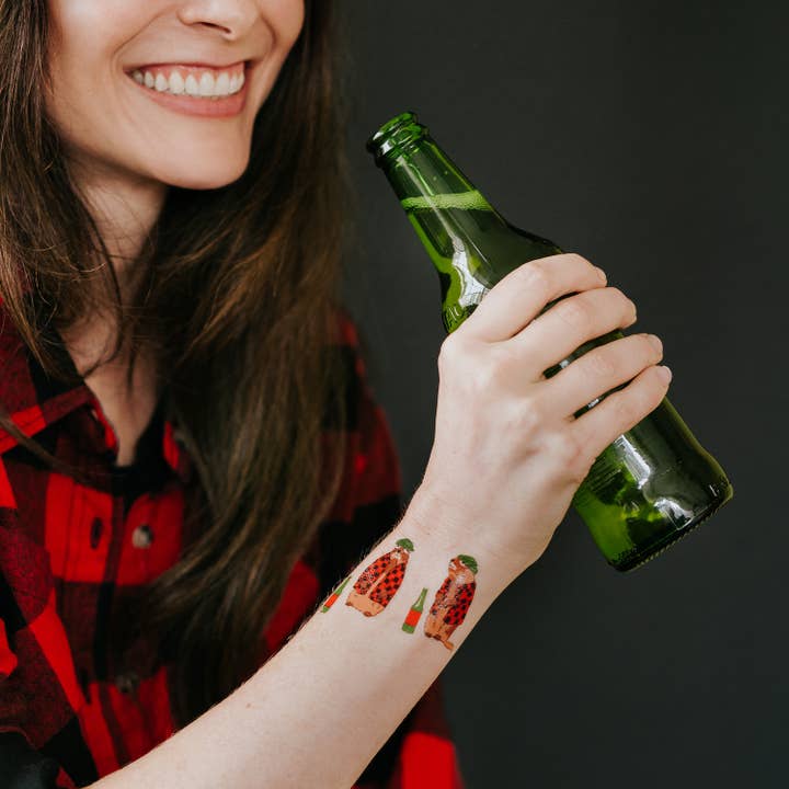 Tattly - Wholesale Temporary Tattoo - Beanie Buddies Tattoo Pair