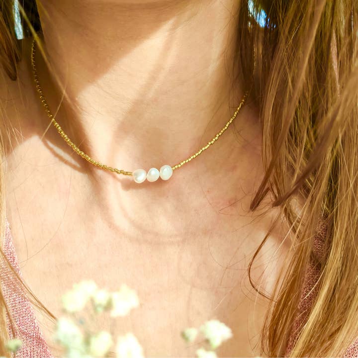 L'Atelier d'Artémis - Vente Collier de perles - Collier PRETTY19