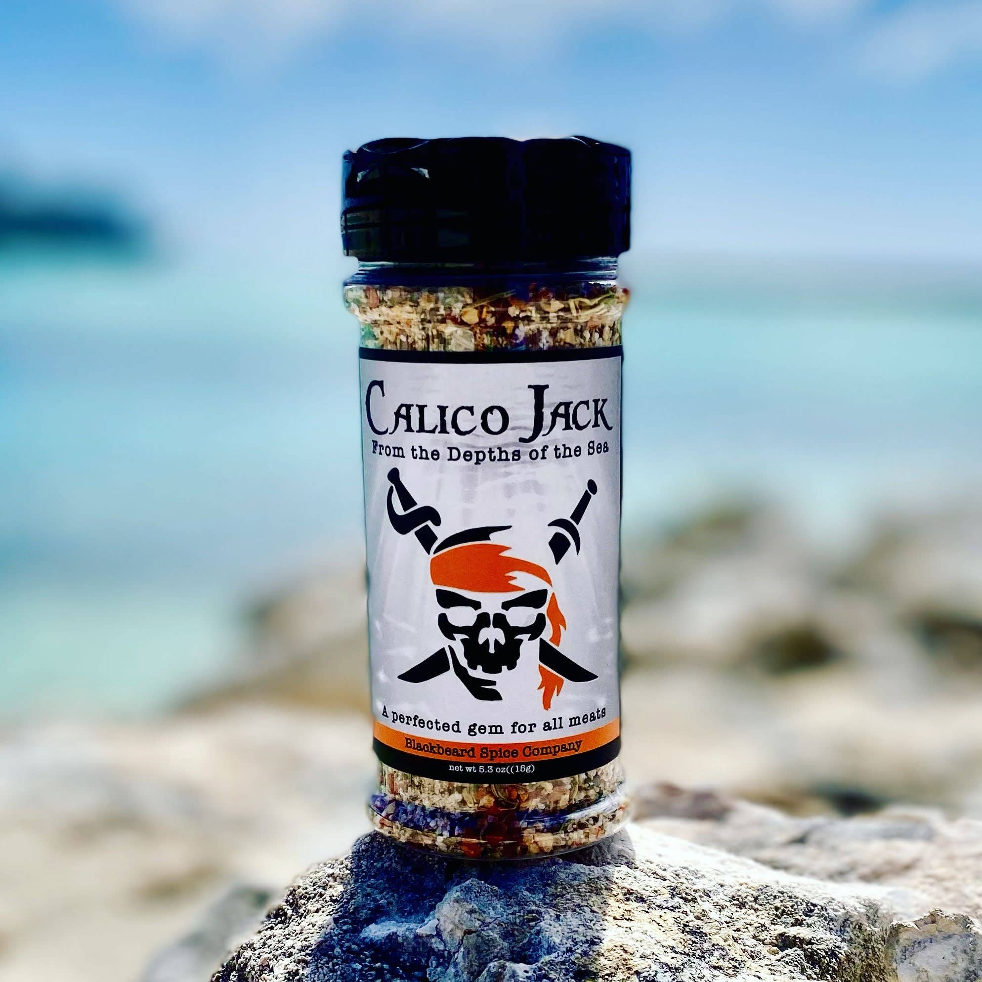Blackbeard Spice Company - Vente Marinades en poudre - Calico Jack Spice Rub - Assaisonnement SPG tout usage1