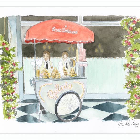 Gavalina - Wholesale Art Print - Sant Ambroeus Palm Beach