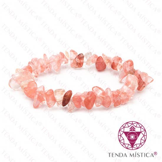 Chips Quartz Cherry Bracelet for wholesale by Tenda Mística