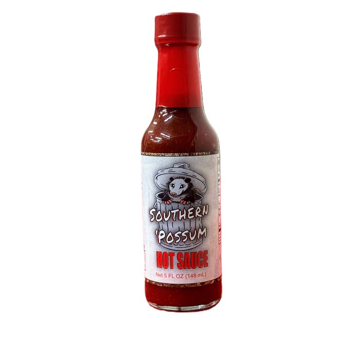 Jr's Hot Sauces- Southern 'Possum Hot Sauce for wholesale by Hillside Orchard Farms