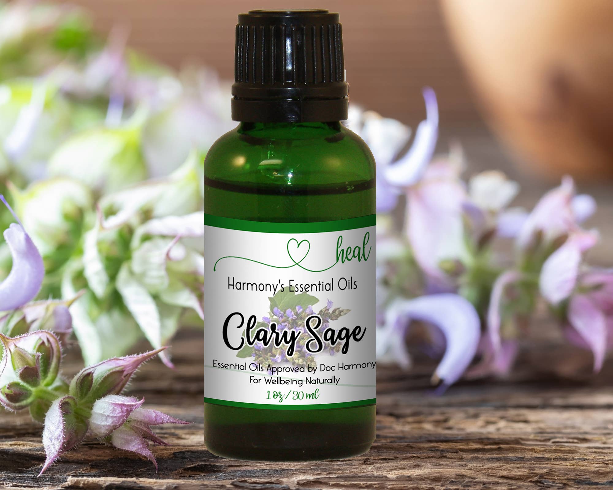 Healthy Energy Amazing Life - Wholesale Essential Oil - H.E.A.L.'s Essential Oils - Clary Sage0