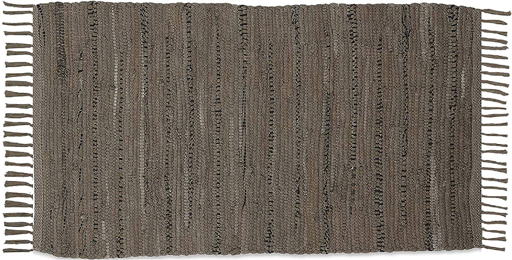 COZY HOMES COLLECTION - Wholesale Area Rug - Handmade Cotton Chindi Rug Rag 3'X5' with Tassel fringes1
