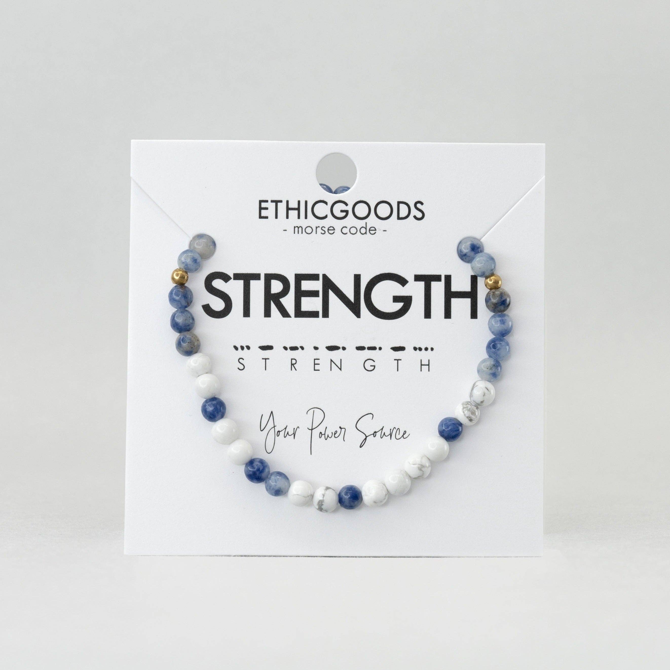 ETHICGOODS - Vente Bracelet de perles - Bracelet Morse Code | FORCE15