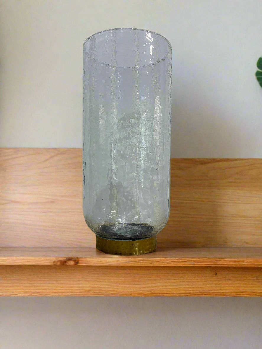HEIRLOOM HOME DECOR - Wholesale Vase - Kline Clear Large Cylinder1