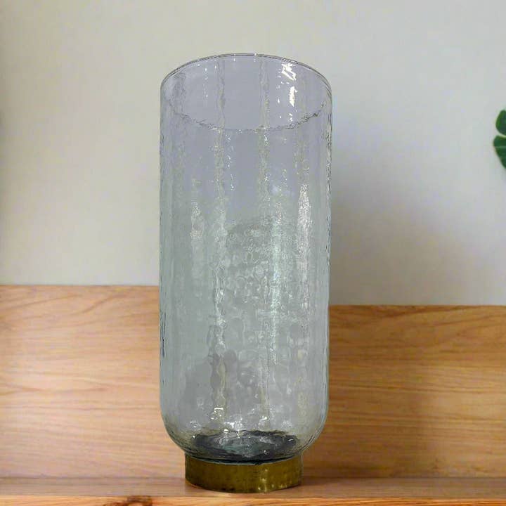 HEIRLOOM HOME DECOR - Wholesale Vase - Kline Clear Large Cylinder1