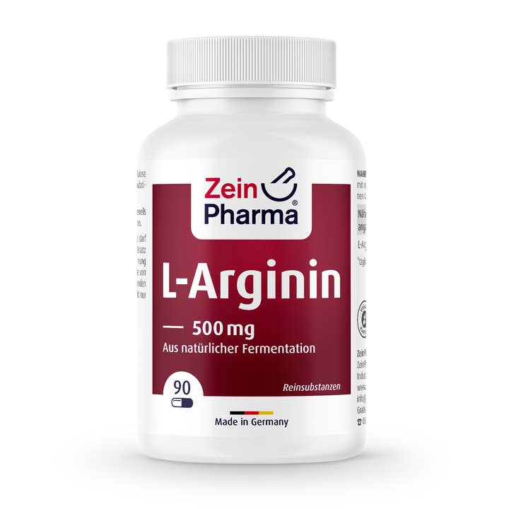 L-Arginin Kapseln 500 mg für den Großhandel von Zein Pharma