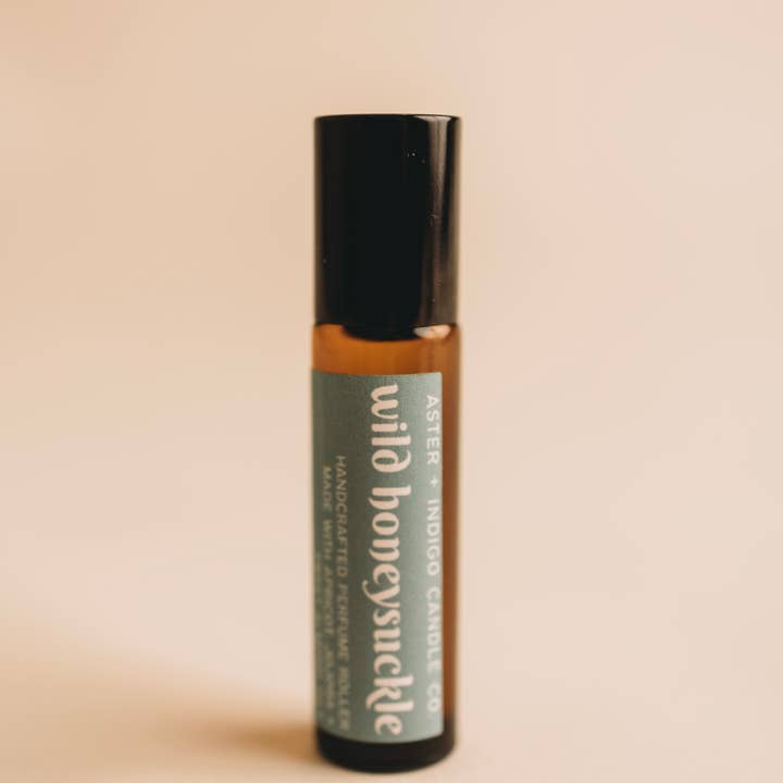 Aster + Indigo Candle Co. - Wholesale Roll-On Fragrance - Wild Honeysuckle | Perfume Oil Roller