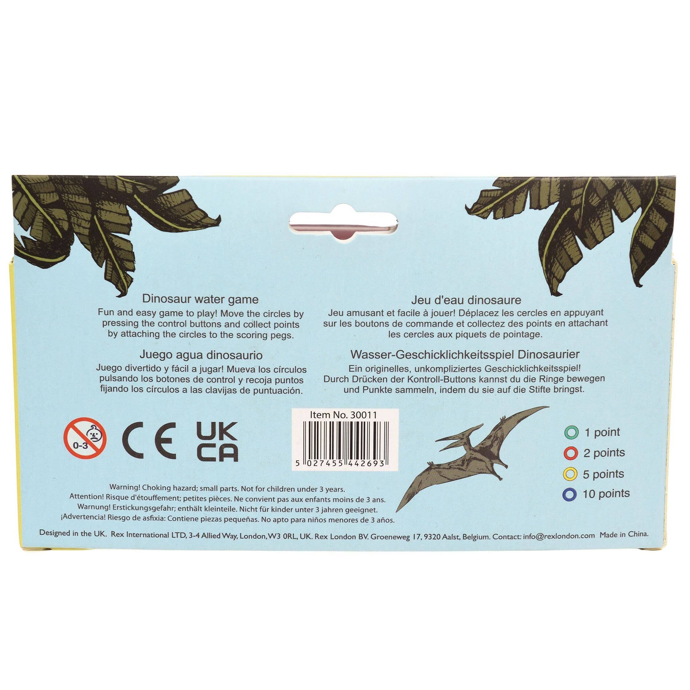 Rex B2B - UK - Vente Jouet classique – enfant - Jeu d'eau - Dinosaure du pays préhistorique3