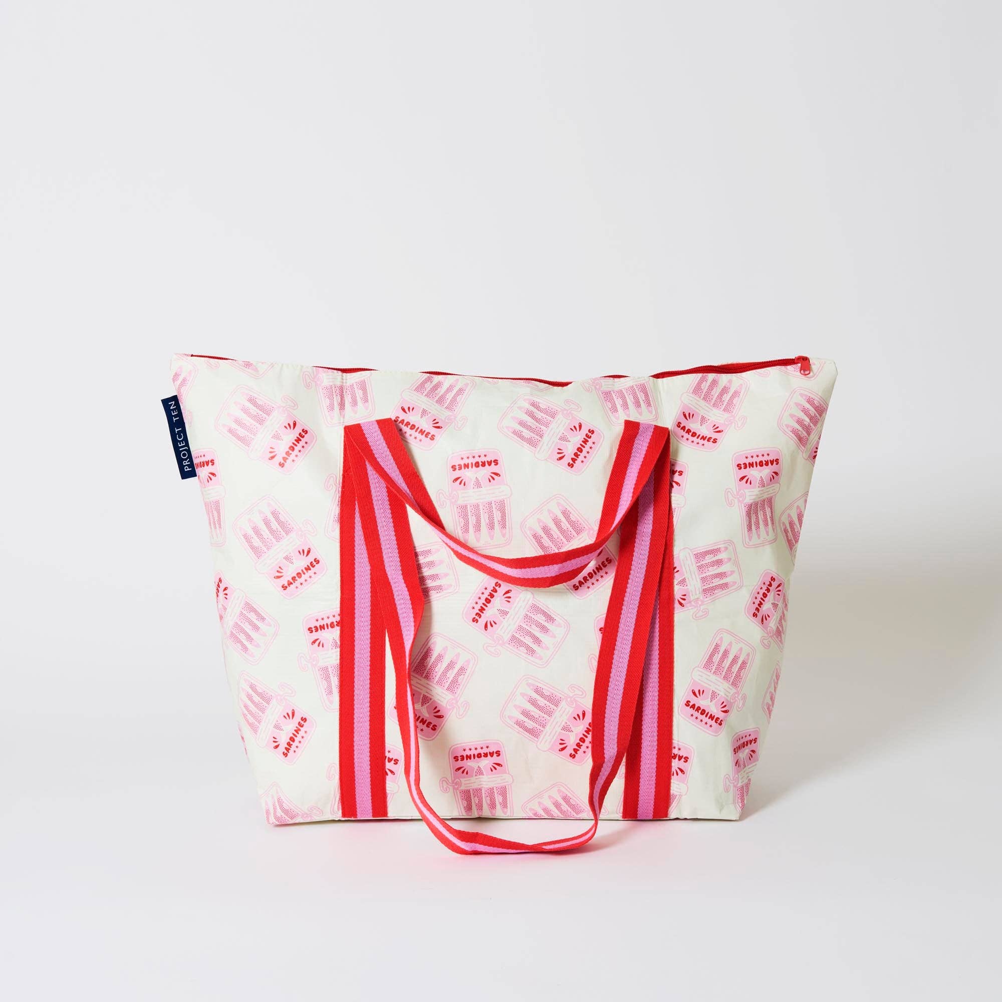 Zip Medium Tote – Sardine for wholesale by Project Ten Pty Ltd